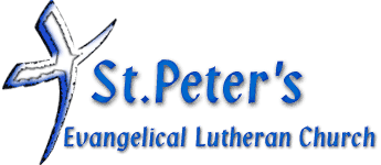 st. peter's evangelical lutheran church logo allentown pa hanover avenue